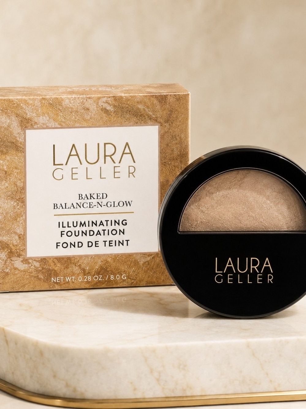 Laura Geller Baked Balance-n-Glow Foundation Light 8g